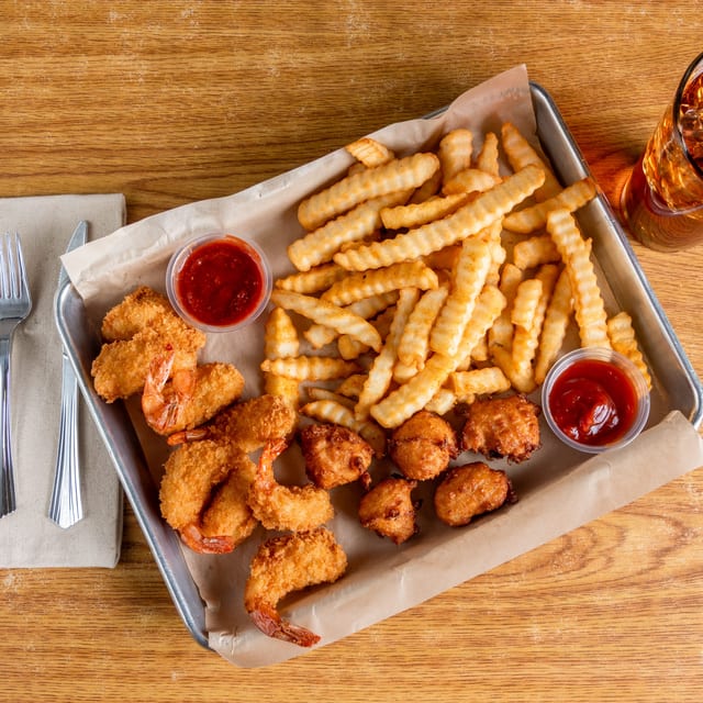 Shrimp Dinner.