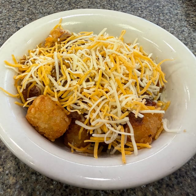 Chili Cheese Tots.