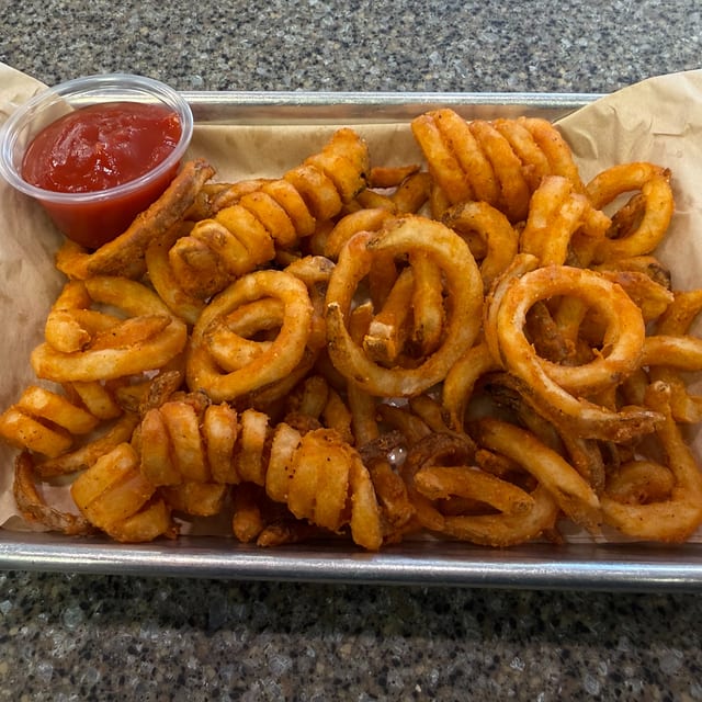Curly Q Fries.