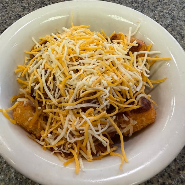 Chili Cheese Tots.