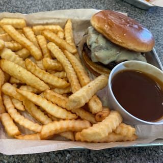 Mushroom Swiss Burger