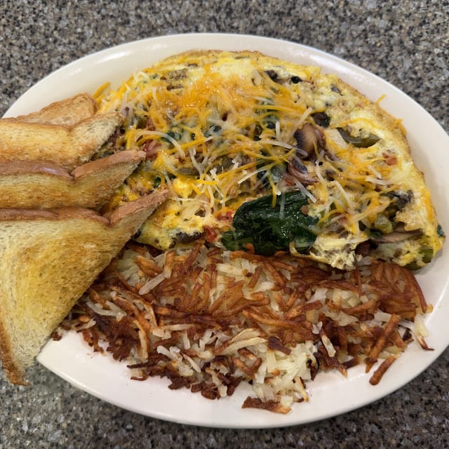 Big Dog Omelette.