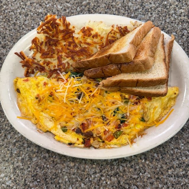Veggie Omelette.