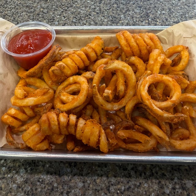 Curly Q Fries.